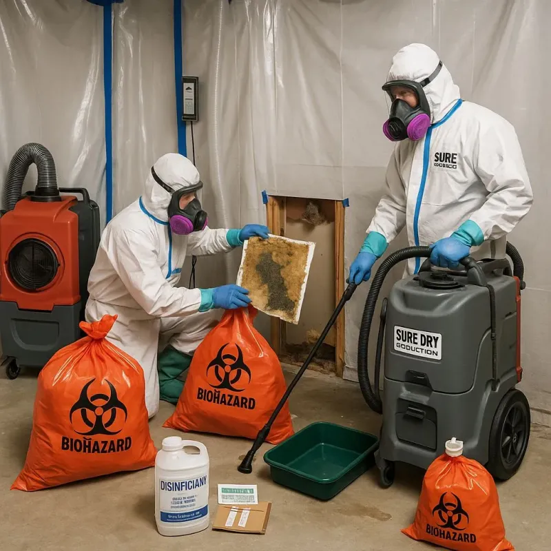 Contaminated Water Handling Protocols process in Sarita, TX